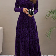WW - Elegantes ausgestelltes A-Linien-Kleid