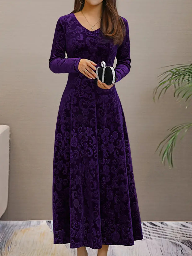 WW - Elegantes ausgestelltes A-Linien-Kleid