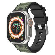 WW | Doppelte Farblich Passende Silikonband Für Apple Watch