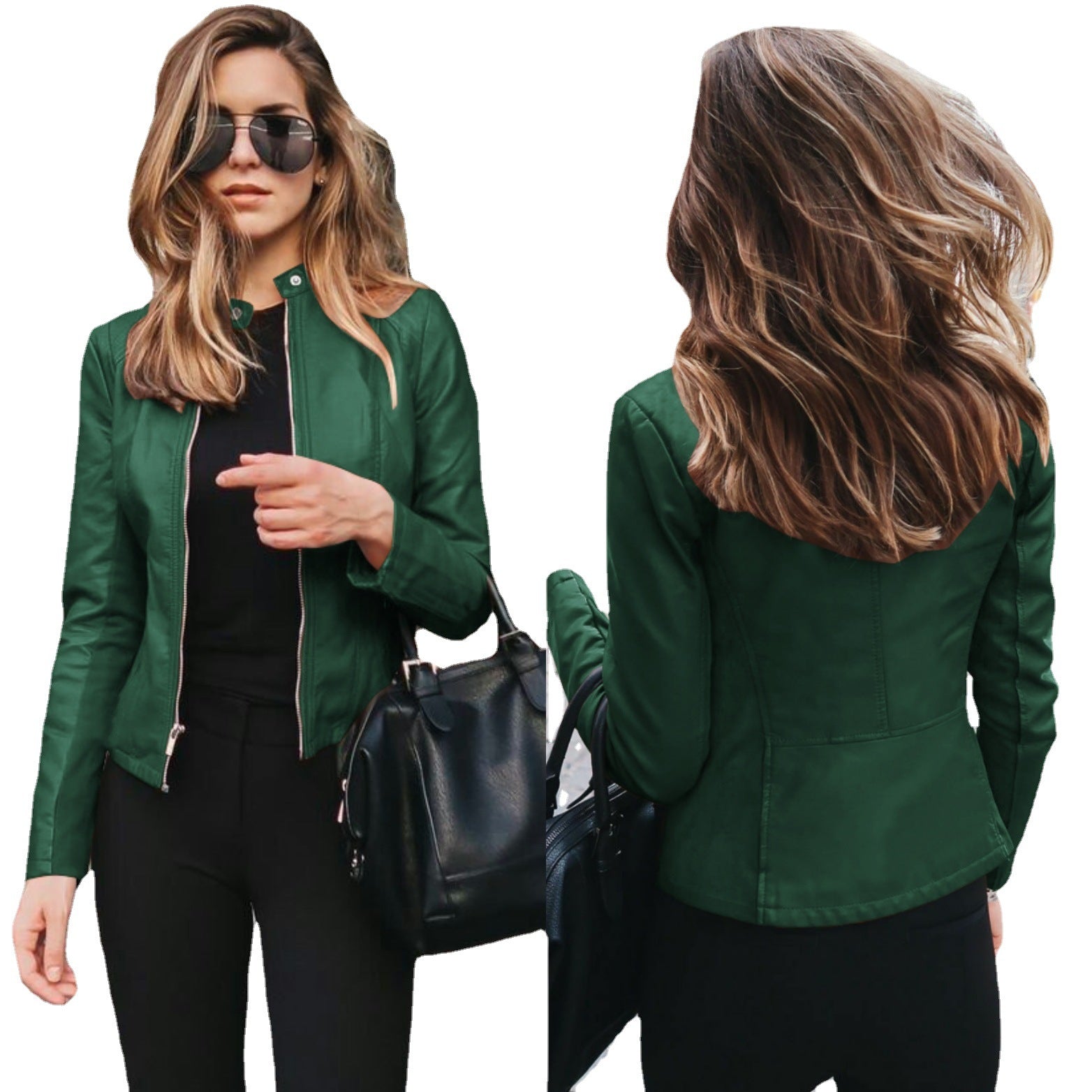 WW | Modische Lederjacke
