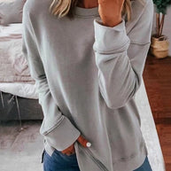WW | Einfarbiger Damen Sweatshirt