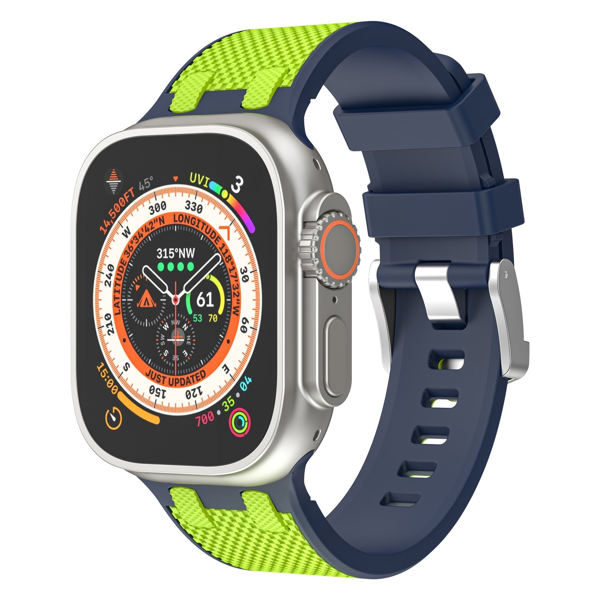 WW | Doppelte Farblich Passende Silikonband Für Apple Watch