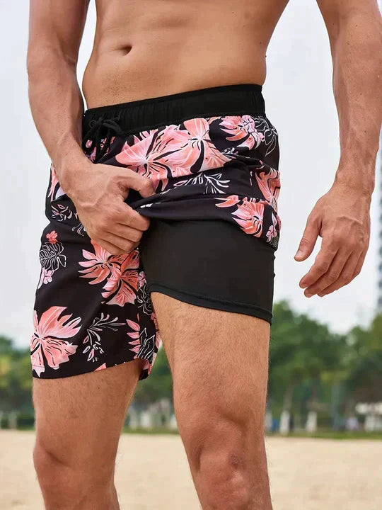 W&W Mode | Sommer Badeshorts Schnell Trocknend, Leicht & Atmungsaktiv Strandbekleidung