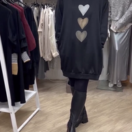 WW | Shift Herz Muster Lässig