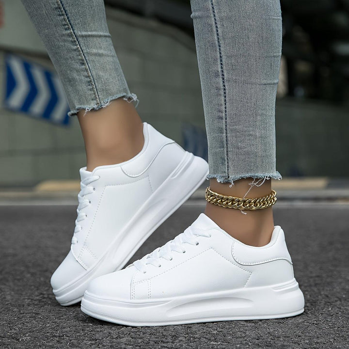 W&W Mode | Wasserdichte Sneakers Aus Leder