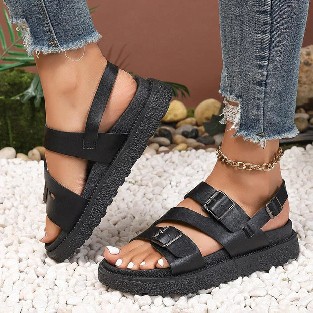 WW | Damen sandals with thick sole casual