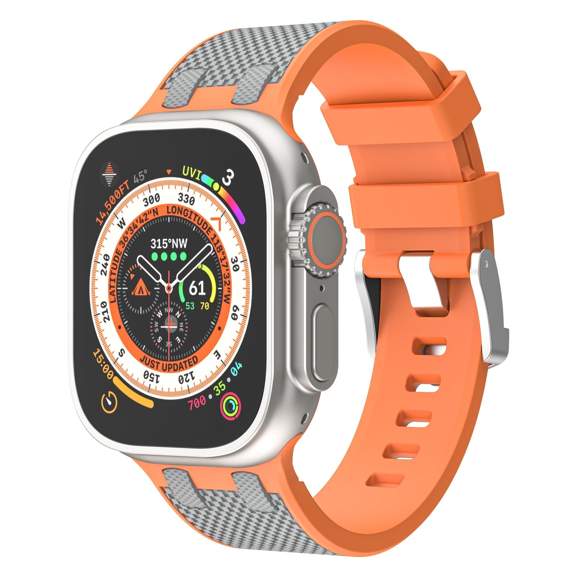 WW | Doppelte Farblich Passende Silikonband Für Apple Watch