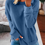WW | Einfarbiger Damen Sweatshirt