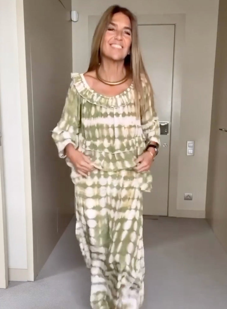 WW | Set aus Langem Rock und Bluse
