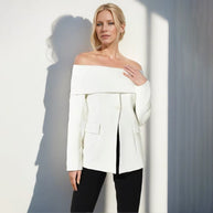 WW | Off Shoulder Blazer