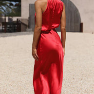 WW | Glänzendes Maxikleid