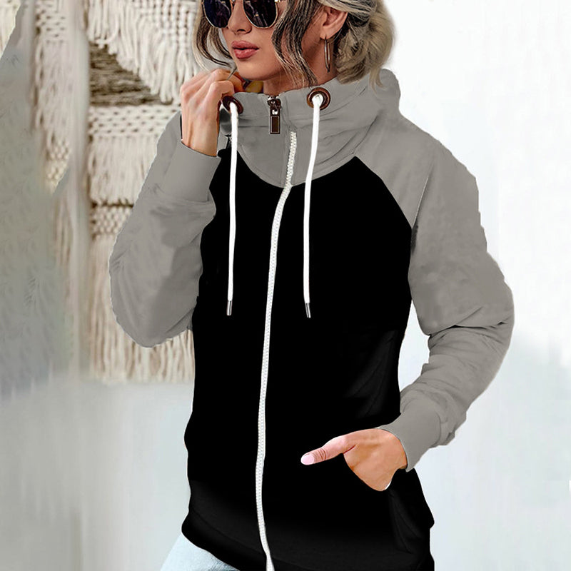Casual und weiche Kapuzenjacke