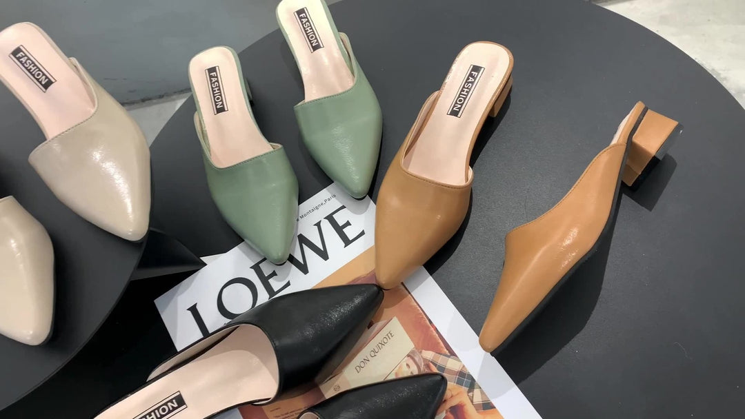 W&W Mode | Kleines Quadrat G-Kork 327 Müller Stiefeletten