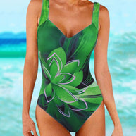 WW - Badeanzug mit Blumenmuster für Frauen