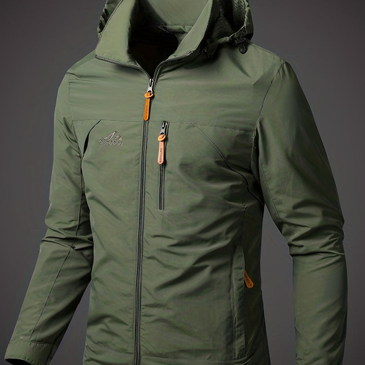 W&W Mode | Wasserabweisende Herren Softshelljacke Mit Kapuze