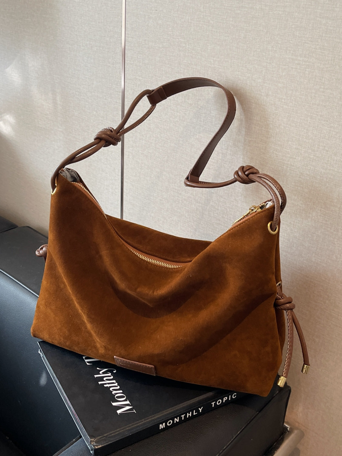 WW | Handtasche Aus Wildleder