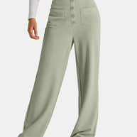 WW | Taille Weite Hose Mit Taschen Elegant Und Komfortabel