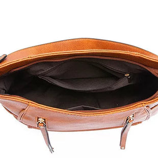 WW | Stilvolle Damen Vintage-Ledertasche