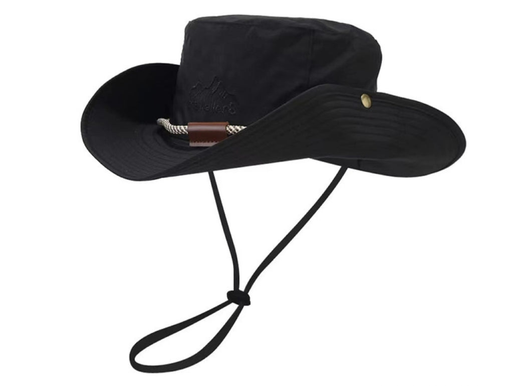 W&W | Angeln Bergsteigen Outdoor Camping Kordelzug Sonnenhut