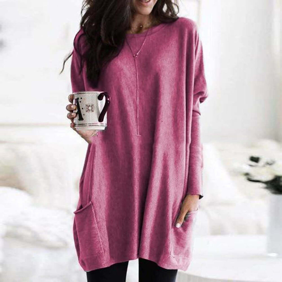 WW | Elegantes T-Shirt mit Tasche