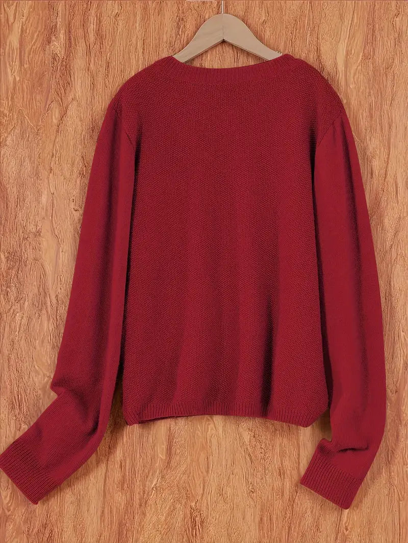 WW | Lässige Strickjacke Für Damen