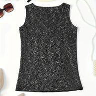 WW | Elegantes Ärmelloses Top mit Pailletten