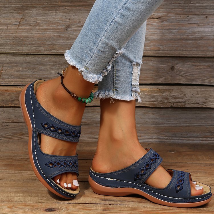 WW | Neue Einwort Hausschuhe Für Damen Mit Muffin Plattform