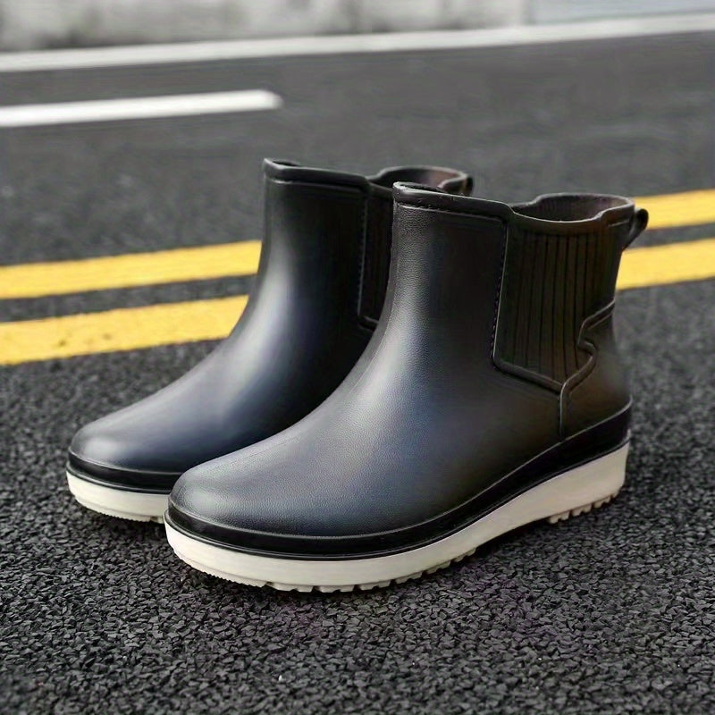 W&W Mode | Wasserdichte Regenstiefel Mit Rutschfester Sohle Für Outdoor