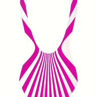 WW | Optische-Illusion-Einteiler mit Auffälligem Kontrast für Damen