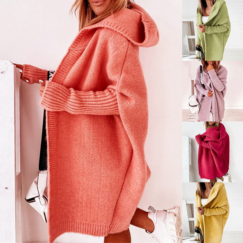 W&W Mode Strickjacke | Lang geschnittener, wärmender Cardigan für Damen