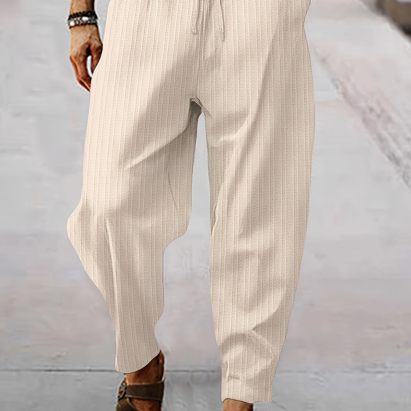 WW | Gestreifte Herren Lässig Sommerhose