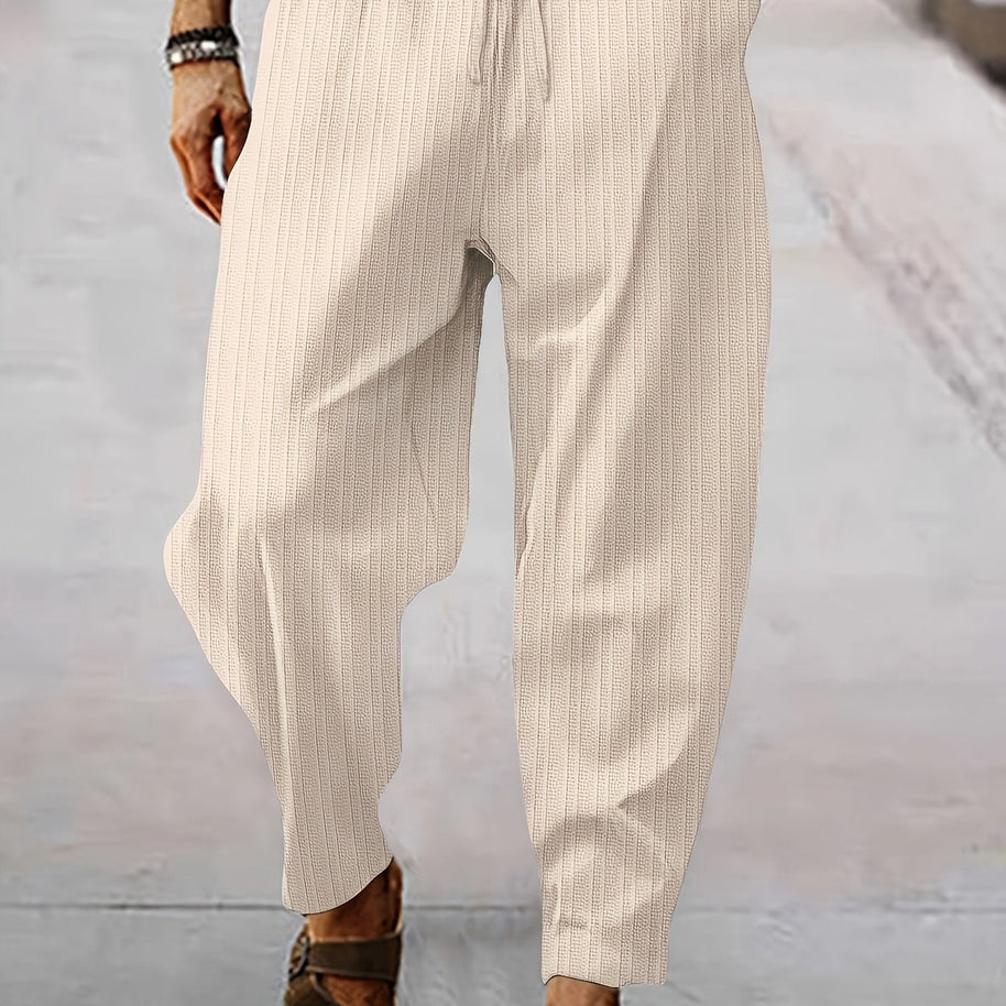 WW | Gestreifte Herren Lässig Sommerhose