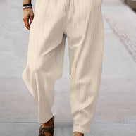 WW | Gestreifte Herren Lässig Sommerhose