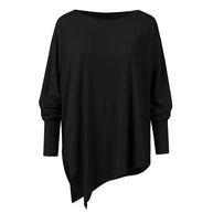 Gemütlicher und stylischer schwarzer Pullover