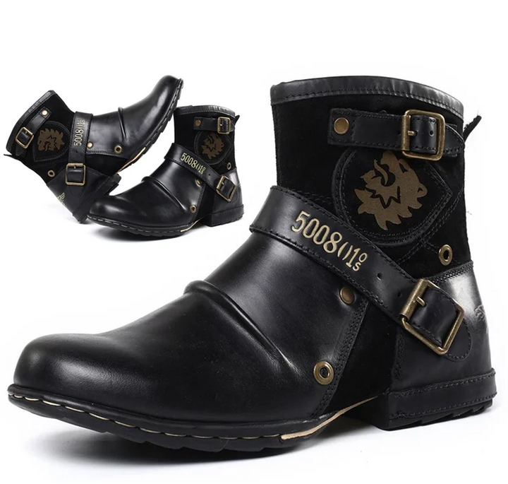 Herrenstiefel im Vintage-Stil für Freizeit und besondere Anlässe