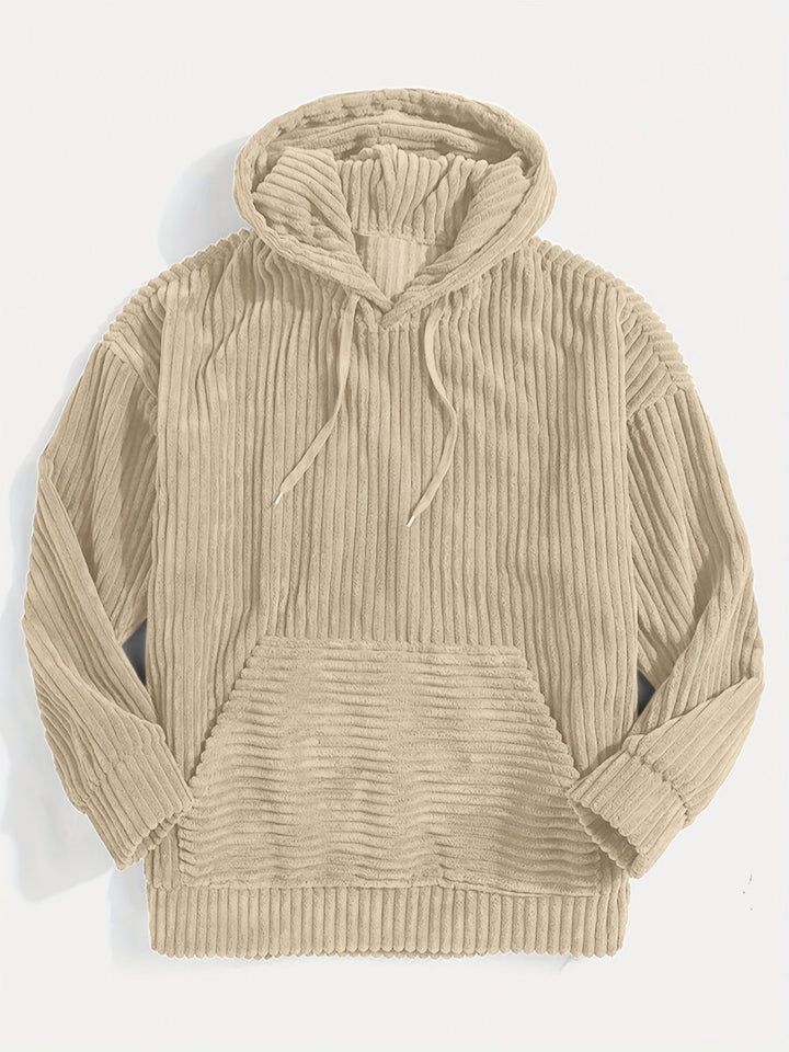 W&W Mode | Pullover Mit Kapuze Aus Cord