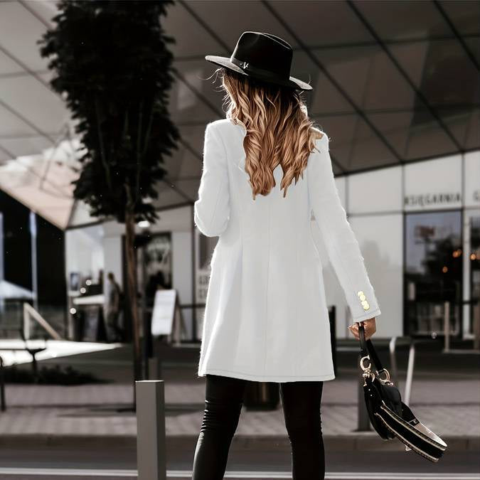 WW | Damen Winterjacke Tailliert Doppelreihig