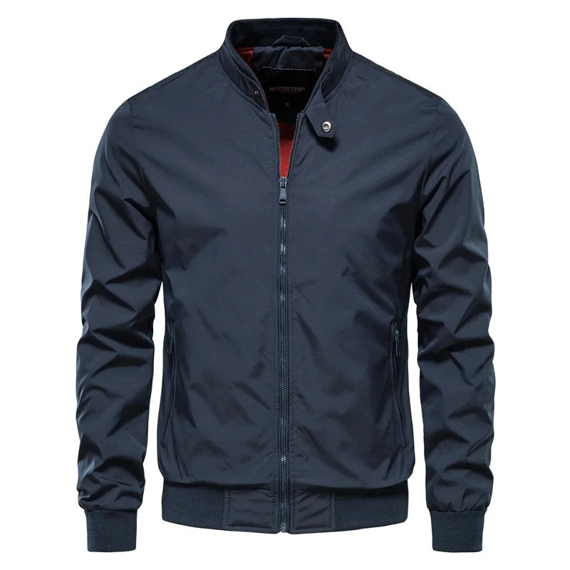 WW | Slim Fit Schwarze Herren Sommerjacke
