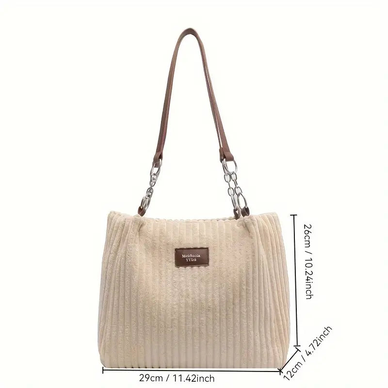 W&W Mode | Samtcord Baumwolltasche
