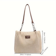 WW | Samtcord Baumwolltasche