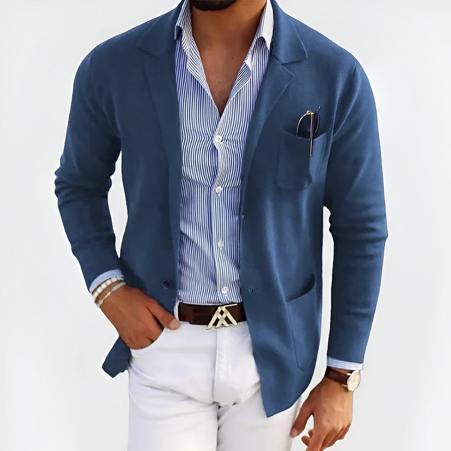 WW | Herrenjacke mit leichter, eleganter Struktur
