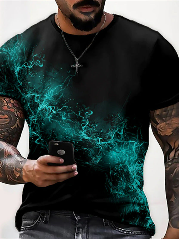 WW | T-shirt Mit Rotem Grafik Rundhalsausschnitt