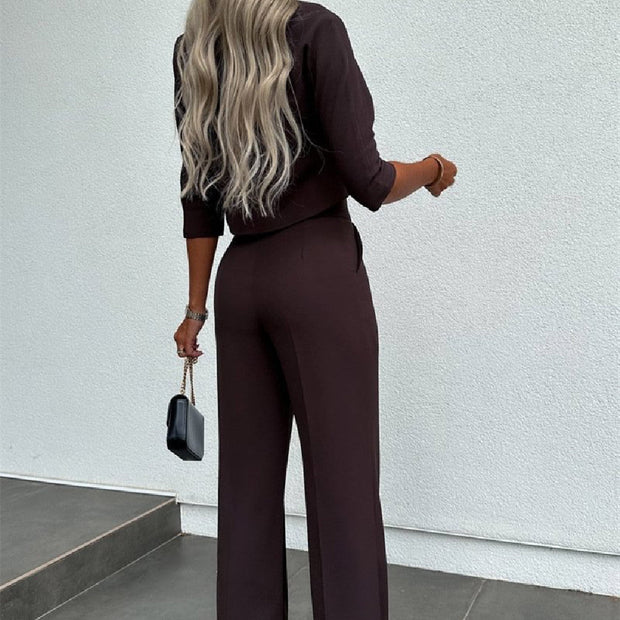 WW taillierte Weitbein-Mode-Tops