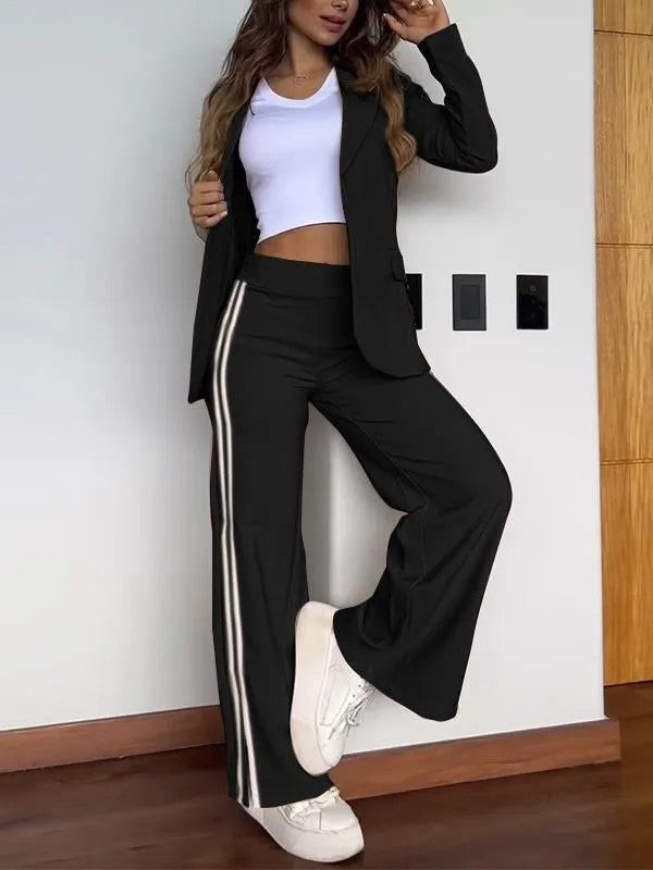 WW | teilige sportliche Trainingsanzug - Damenhose mit Trainingsjacke