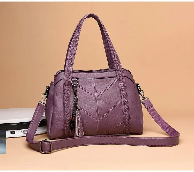WW | Lederhandtasche Elegant Modisch