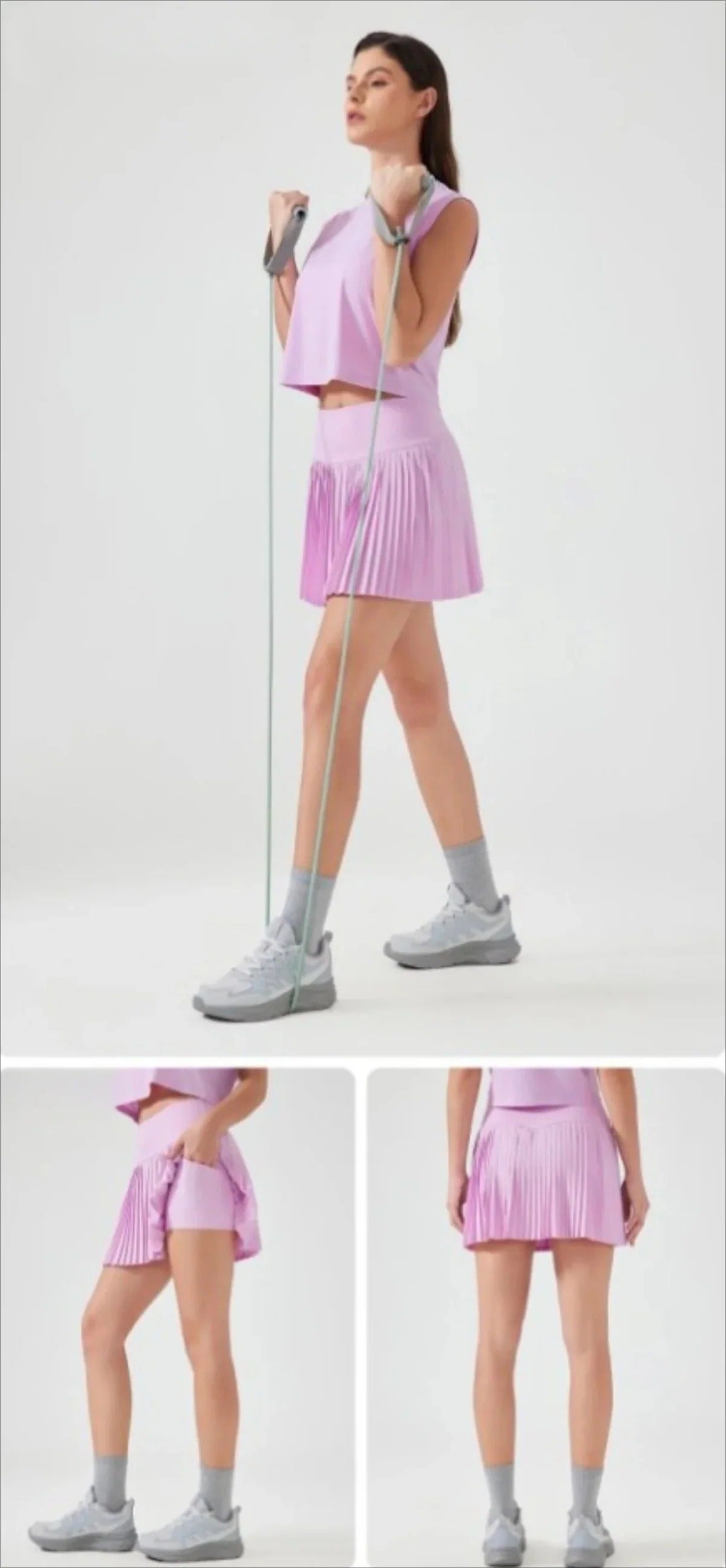 W&W | Yoga Fitness hochintensiver Trainingsrock