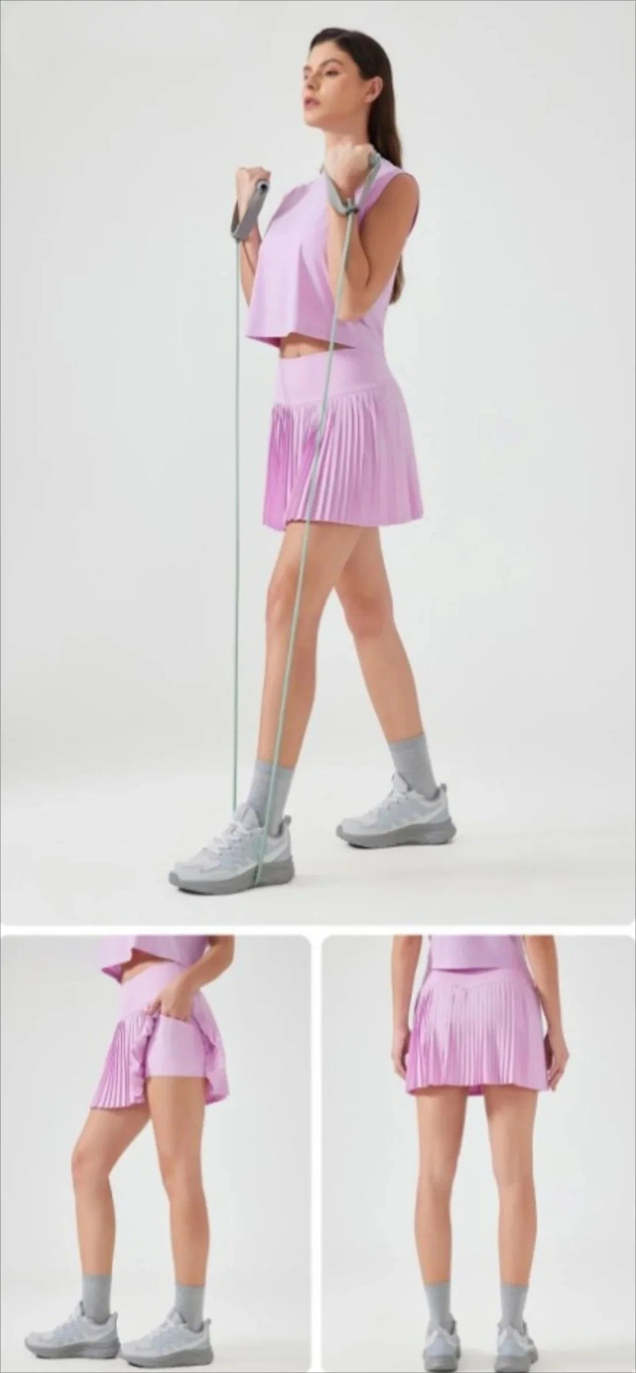 W&W | Yoga Fitness hochintensiver Trainingsrock