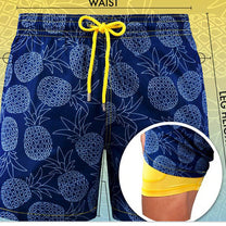 WW | Doppellagige Strandshorts Für Herren