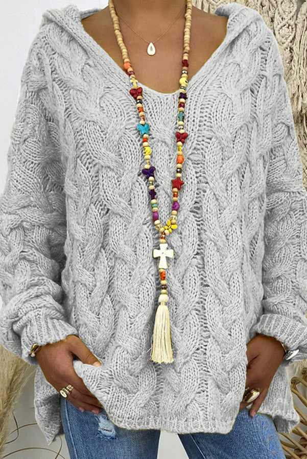 WW | Orion Kabel Strick Hoodie