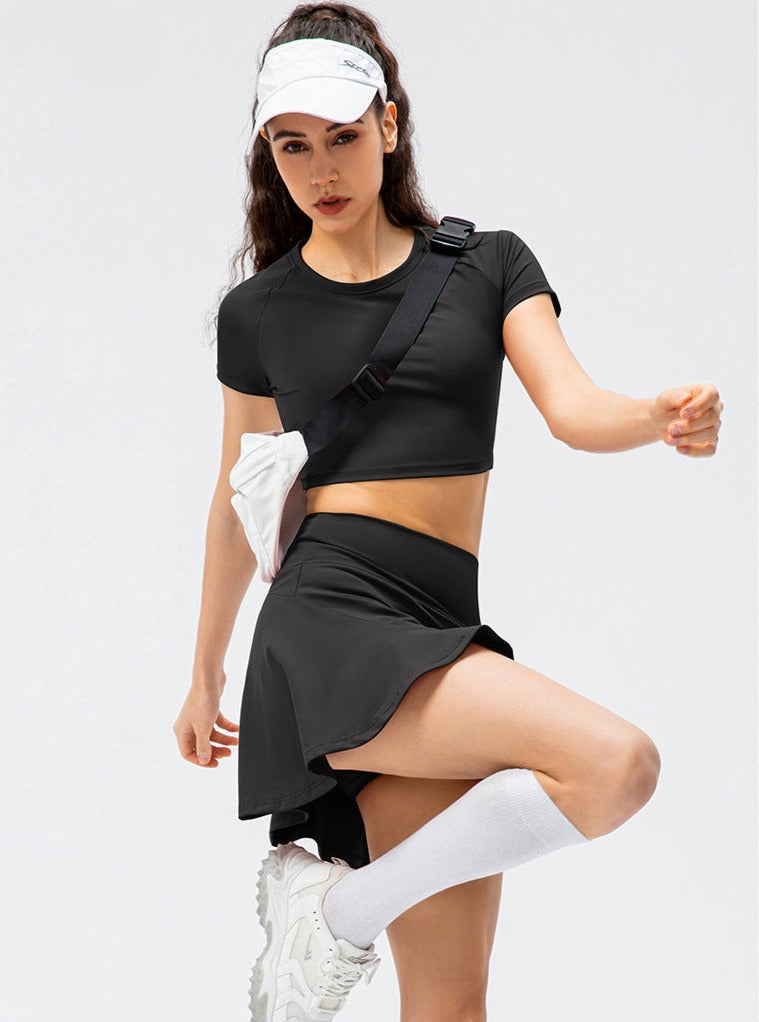 WW | Sportlicher Tennisrock Mit Integrierten Shorts